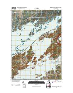 Thousand Island Park 2013 topographic map thumbnail