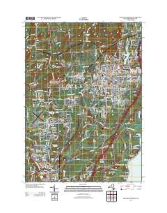 Saratoga Springs 2013 topographic map thumbnail