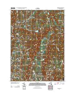 Verbank 2013 topographic map thumbnail