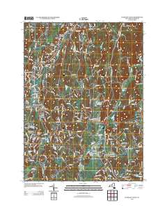 Pleasant Valley 2013 topographic map thumbnail