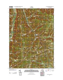 South Canisteo 2013 topographic map thumbnail