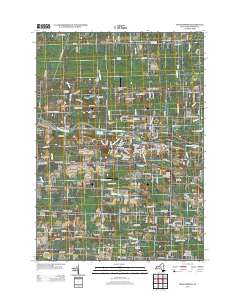 Spencerport 2013 topographic map thumbnail