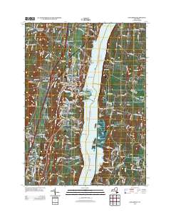 Saugerties 2013 topographic map thumbnail