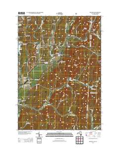 Shushan 2013 topographic map thumbnail