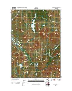 Ragged Lake 2013 topographic map thumbnail