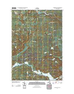 Rainbow Falls 2013 topographic map thumbnail