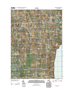 Romulus 2013 topographic map thumbnail