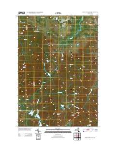 Street Mountain 2013 topographic map thumbnail