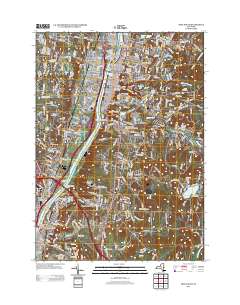 Troy South 2013 topographic map thumbnail