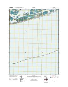 West Gilgo Beach 2013 topographic map thumbnail