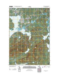 Tupper Lake 2013 topographic map thumbnail