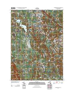 Voorheesville 2013 topographic map thumbnail