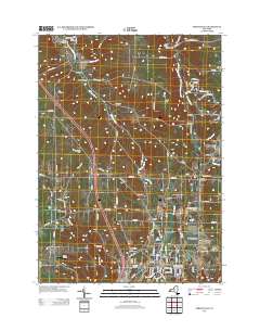 Springville 2013 topographic map thumbnail