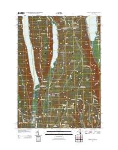 Springwater 2013 topographic map thumbnail