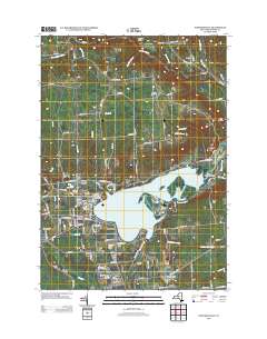 Westernville 2013 topographic map thumbnail