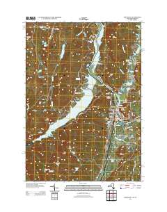 Whitehall 2013 topographic map thumbnail
