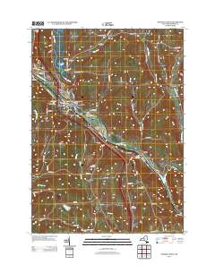 Whitney Point 2013 topographic map thumbnail