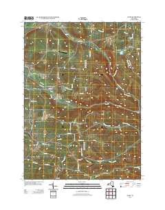 Ivory 2013 topographic map thumbnail