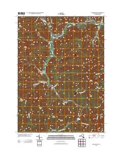 Shandaken 2013 topographic map thumbnail