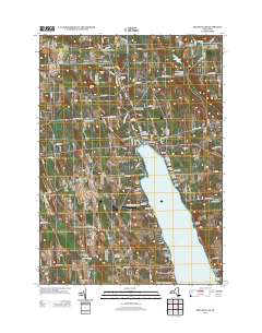 Skaneateles 2013 topographic map thumbnail
