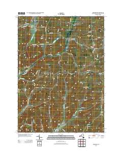 Ashford 2013 topographic map thumbnail