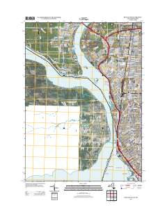 Buffalo NW 2013 topographic map thumbnail