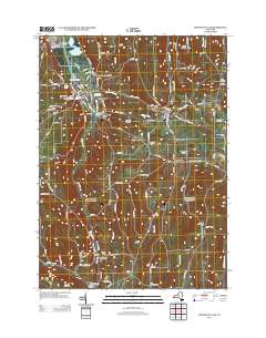 Montour Falls 2013 topographic map thumbnail