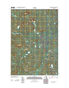 Brother Ponds 2013 topographic map thumbnail