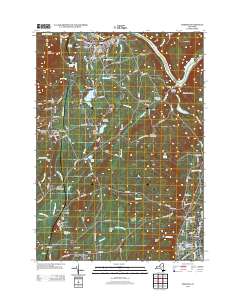 Corinth 2013 topographic map thumbnail