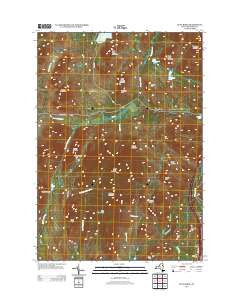 Blue Ridge 2013 topographic map thumbnail