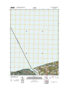 Fort Niagara 2013 topographic map thumbnail