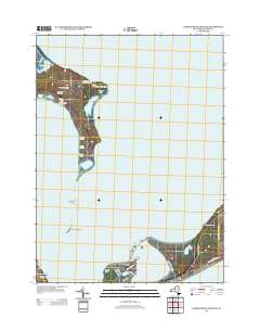 Gardiners Island East 2013 topographic map thumbnail
