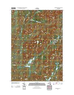 Harrisburg 2013 topographic map thumbnail