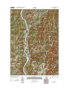 Fort Miller 2013 topographic map thumbnail