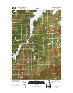 Franklin Falls 2013 topographic map thumbnail
