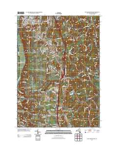 East Greenbush 2013 topographic map thumbnail