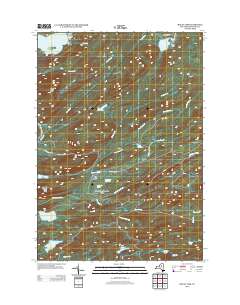 Mount Tom 2013 topographic map thumbnail