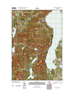 Port Douglass 2013 topographic map thumbnail