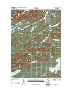 Sabattis 2013 topographic map thumbnail