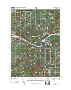 Tribes Hill 2013 topographic map thumbnail