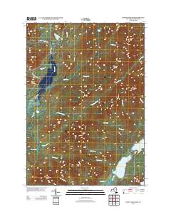 Snowy Mountain 2013 topographic map thumbnail