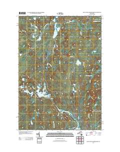 Soft Maple Reservoir 2013 topographic map thumbnail