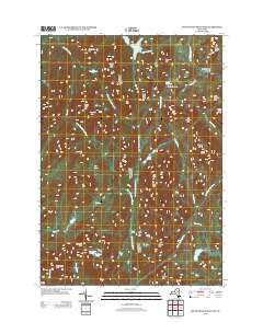 South Pond Mountain 2013 topographic map thumbnail