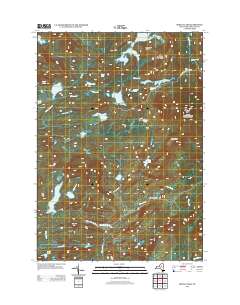 Spruce Lake 2013 topographic map thumbnail