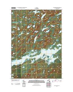 Beaver River 2013 topographic map thumbnail