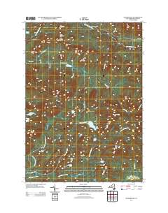 Whitehouse 2013 topographic map thumbnail