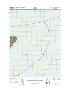 Montauk Point OE E 2013 topographic map thumbnail