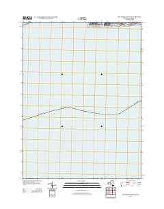 Bay Shore West OE S 2013 topographic map thumbnail