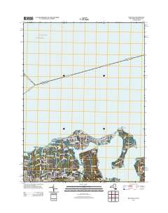 Bayville 2013 topographic map thumbnail