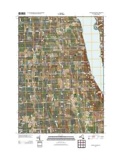 Scipio Center 2013 topographic map thumbnail